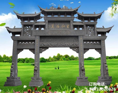 大理石牌坊雕塑 莆田石雕牌坊雕塑定制厂家