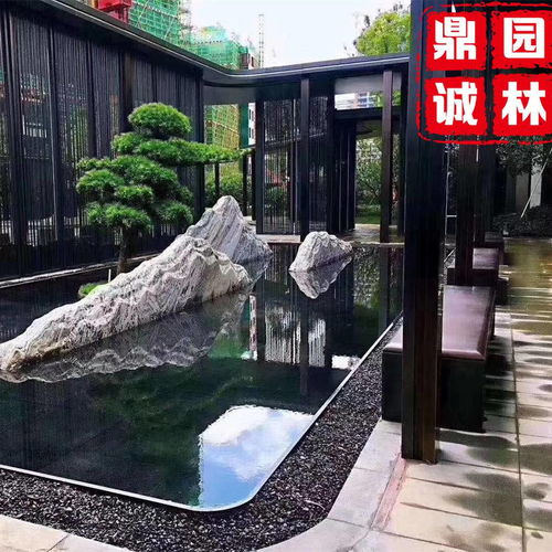 天然雪浪石园林景观造景石