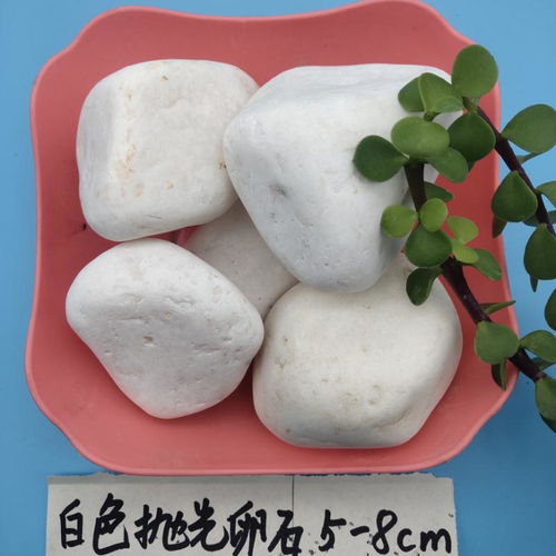 【上海白色砾石供应永顺白色卵石厂家白色鹅卵石铺路】- 